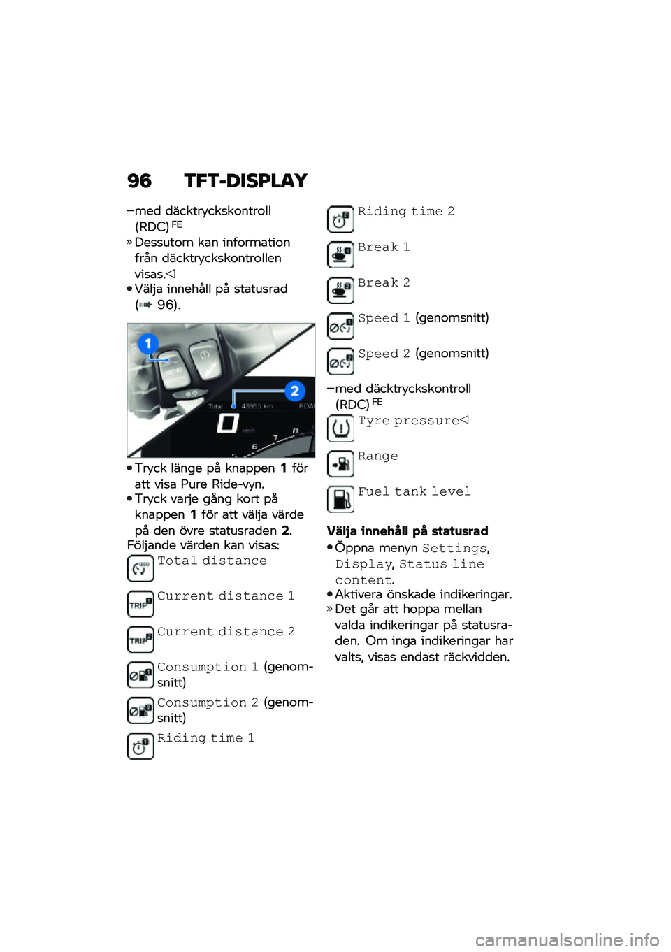 BMW MOTORRAD R 1250 RS 2021  Instruktionsbok (in Swedish) �C�8 �3�"�3�,����G��
�5
���
 �
������!���
��\f����\f���7�6��5�8�.�3
���
�
���\f� ��\b� ����\f���\b���\f����� �
������!���
��\f����\f�������
�\b�