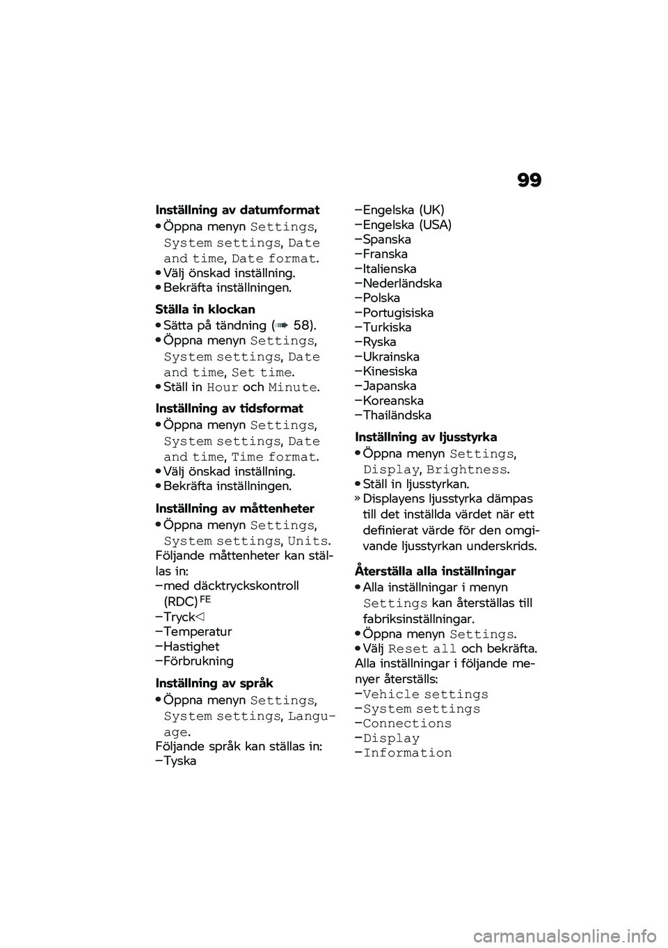 BMW MOTORRAD R 1250 RS 2021  Instruktionsbok (in Swedish) �C�C
���	�
�!�"�"��\b��+ ��0 ���
�\f�������

�A�%�%��\b ����!��)����\f��
��"�)����� �����\f��
��"�-������ ��\f���"�-��� �����������$ ���
��\b