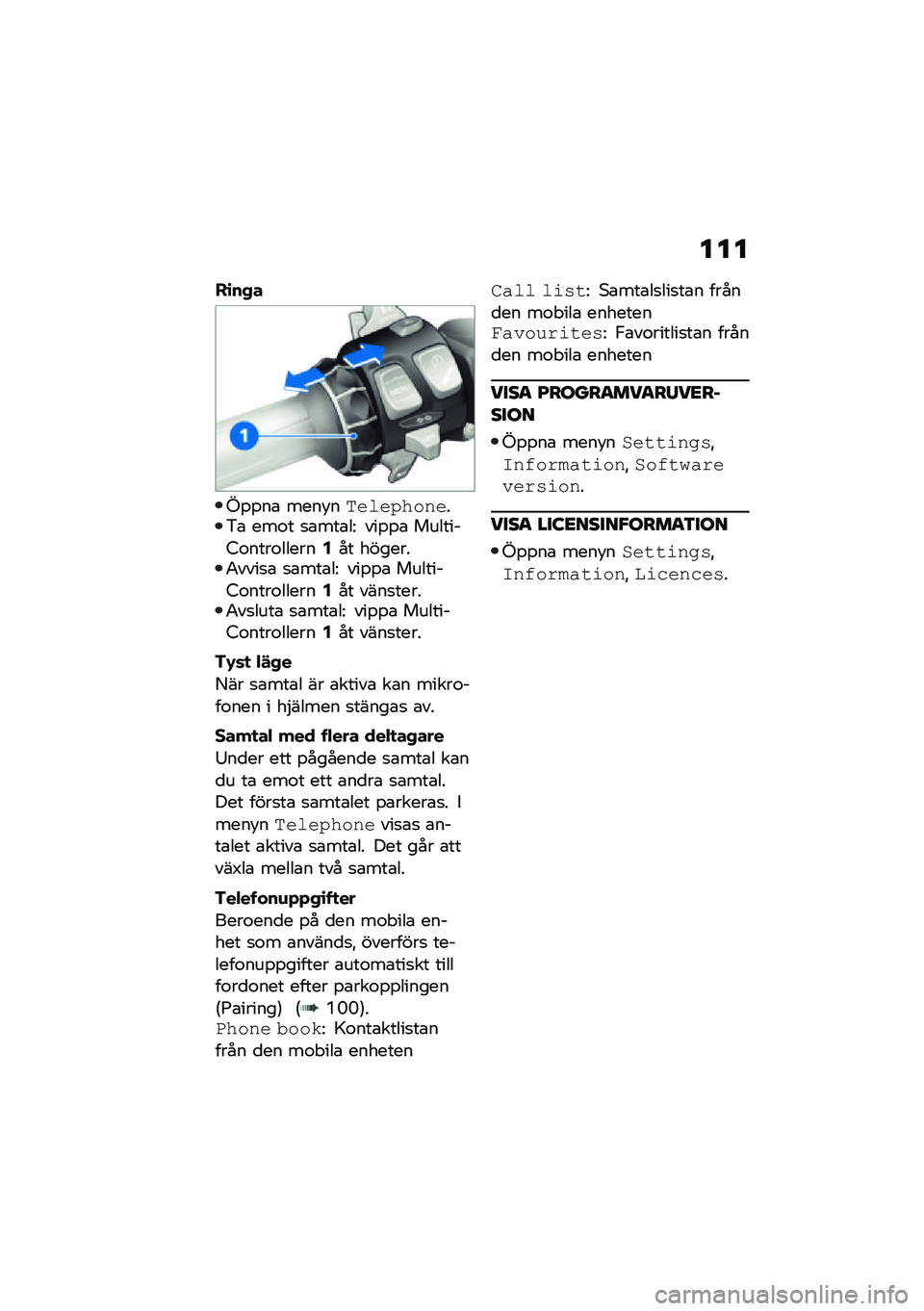 BMW MOTORRAD R 1250 RS 2021  Instruktionsbok (in Swedish) ���
��\b��+�
�A�%�%��\b ����!��,����������&�\b ���\f� �
�\b���\b��= ���%�%�\b �������5�\f����\f������2�� �������1����
�\b �
�\b���\b��= ���%�%