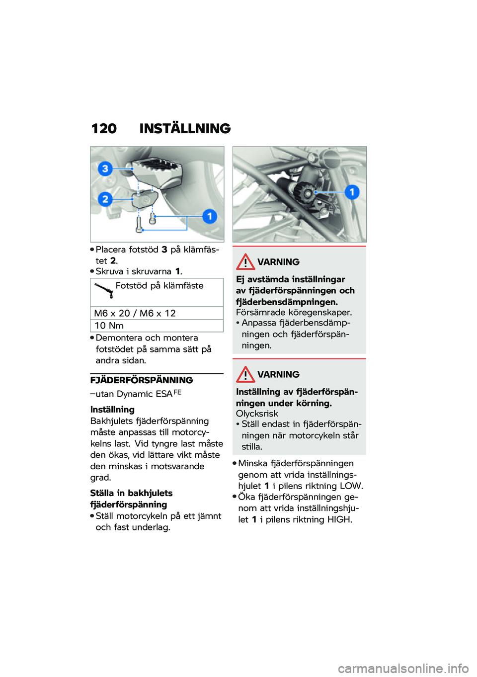 BMW MOTORRAD R 1250 RS 2021  Instruktionsbok (in Swedish) ���	 ����3�������
�<��\b����\b ��\f��
���
�6�%� �������
�����4��,�����\b � �
�����\b���\b�2�
�.�\f��
���
 �%� �������
��
��J �4 �)�M �G ��J �4