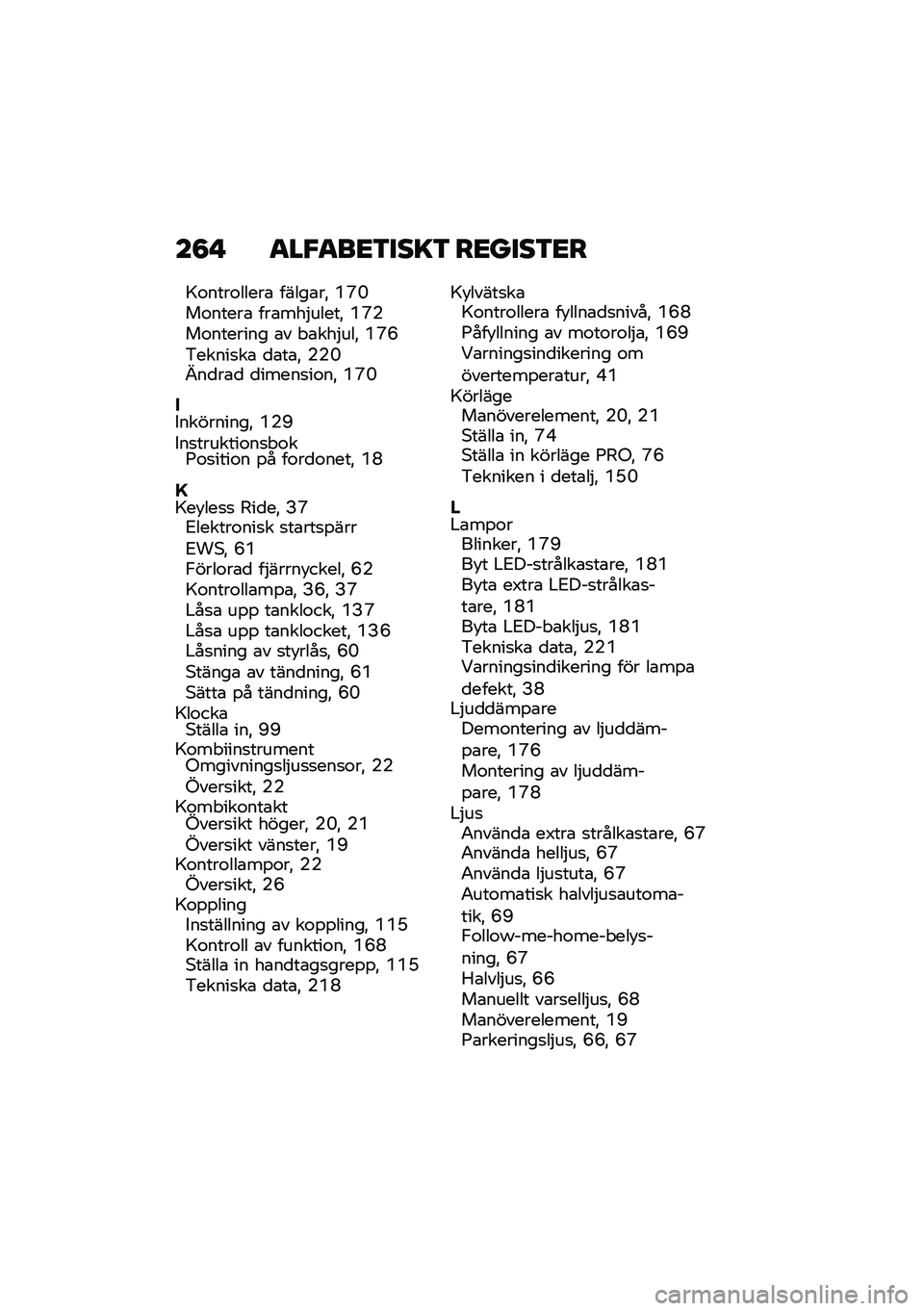 BMW MOTORRAD R 1250 RS 2021  Instruktionsbok (in Swedish) ��8�  �
��"�
��<�3���=�3 ��<����3�<�
�>�\f����\f�����\b �����\b��" �Q�S�M��\f�����\b ���\b���$�����" �Q�S�)��\f������� �\b� � �\b���$���" �Q�S�J�&���