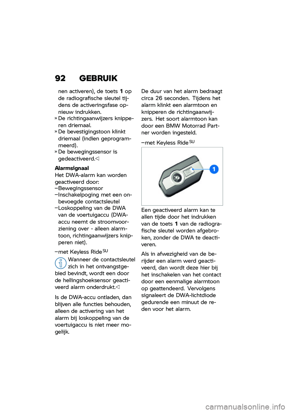 BMW MOTORRAD R 1250 RS 2021  Handleiding (in Dutch) �<� �
���7���E
��� �
����
�����6� �	� ������1���	� ��
�	�����
� ����� ��\b��\f���\b �����	��� �	� �
����
������� �
�� �������\f� ���	