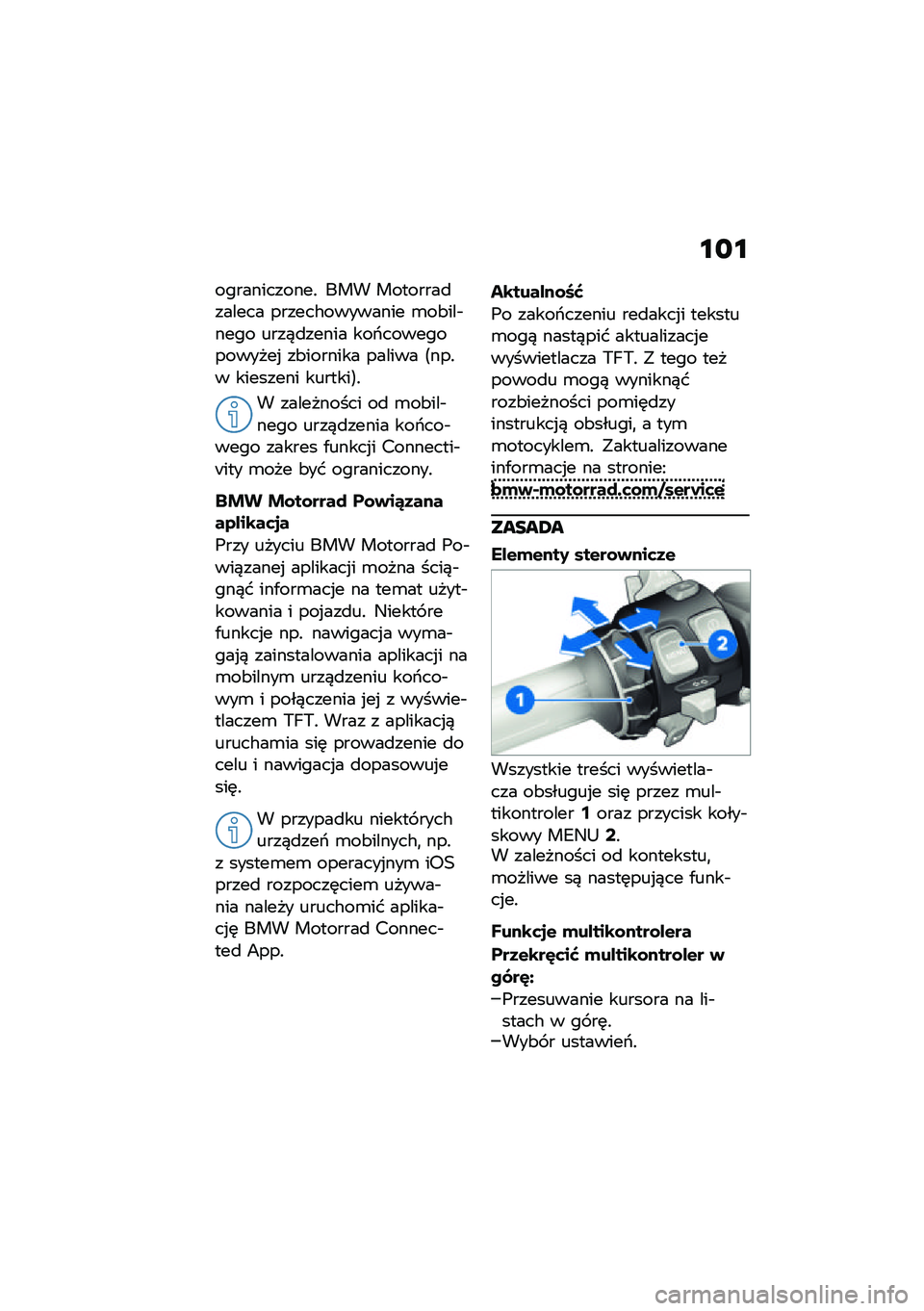 BMW MOTORRAD R 1250 RS 2021  Instrukcja obsługi (in Polish) � ���������� ��
 �\b��&���$���� ����)�
����� ���/���$���� ������ �-�����%� ���������$�@��� �\b��� �&�� ������������!
��&� �&�