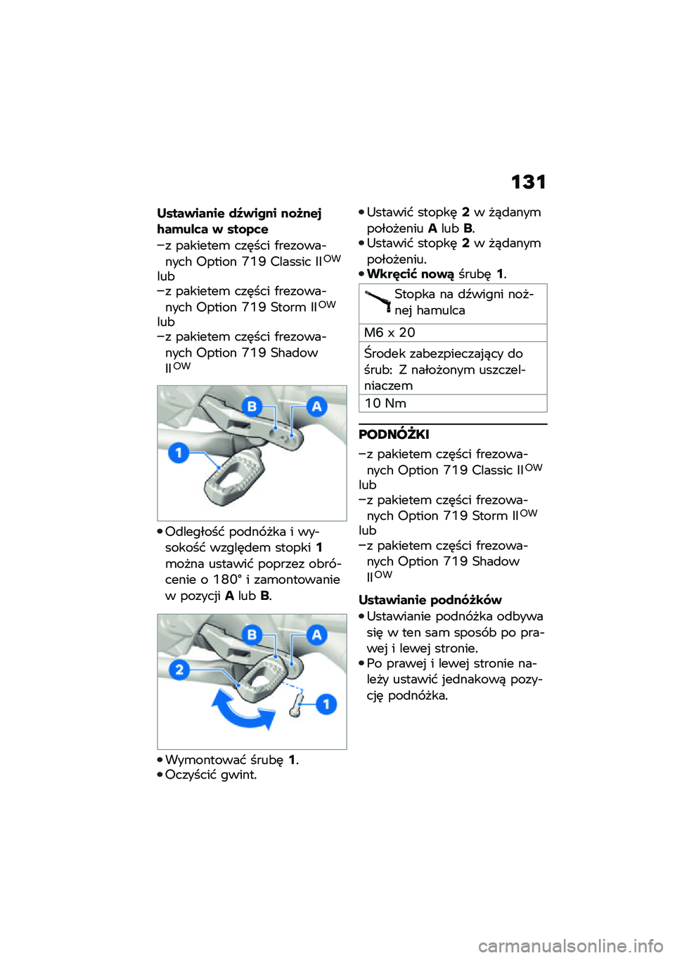 BMW MOTORRAD R 1250 RS 2021  Instrukcja obsługi (in Polish) � ��������\b ���	��� �-�������$����# �5����� �V�T�G ������� �4�4�5�
���&� ��������\b ���	��� �-�������$����# �5����� �V�T�G �2����\b 