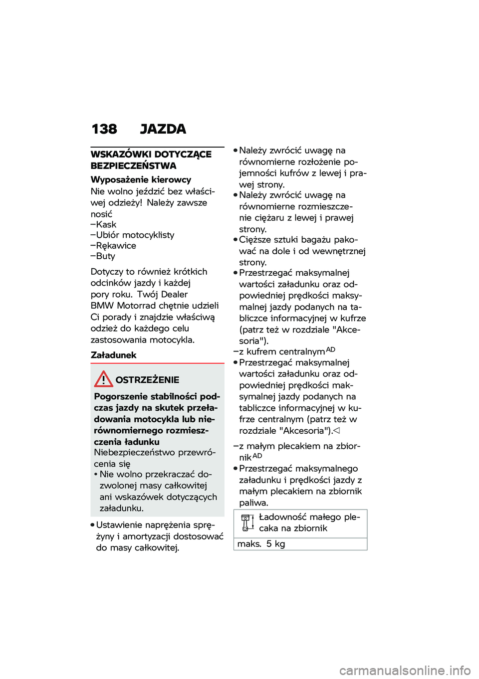 BMW MOTORRAD R 1250 RS 2021  Instrukcja obsługi (in Polish) �6����9�&�� � �\b������������:�	����������
�+������ �� �� ����� ��� �����#��
����� � �%���
� � ����
��%���� �����! �,�� �% �+���
