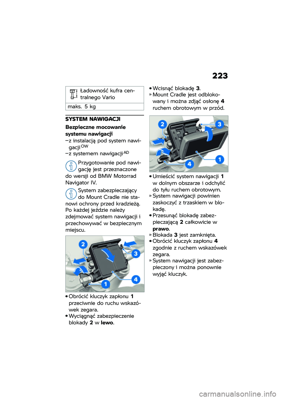 BMW MOTORRAD R 1250 RS 2021  Instrukcja obsługi (in Polish) �e��
������ ���-�� ����$�������� �?����
�\b����! �I ��
� ���������%�) ���
 ������\b �����$����%��5�
� ������\b��\b ��������%��8�+