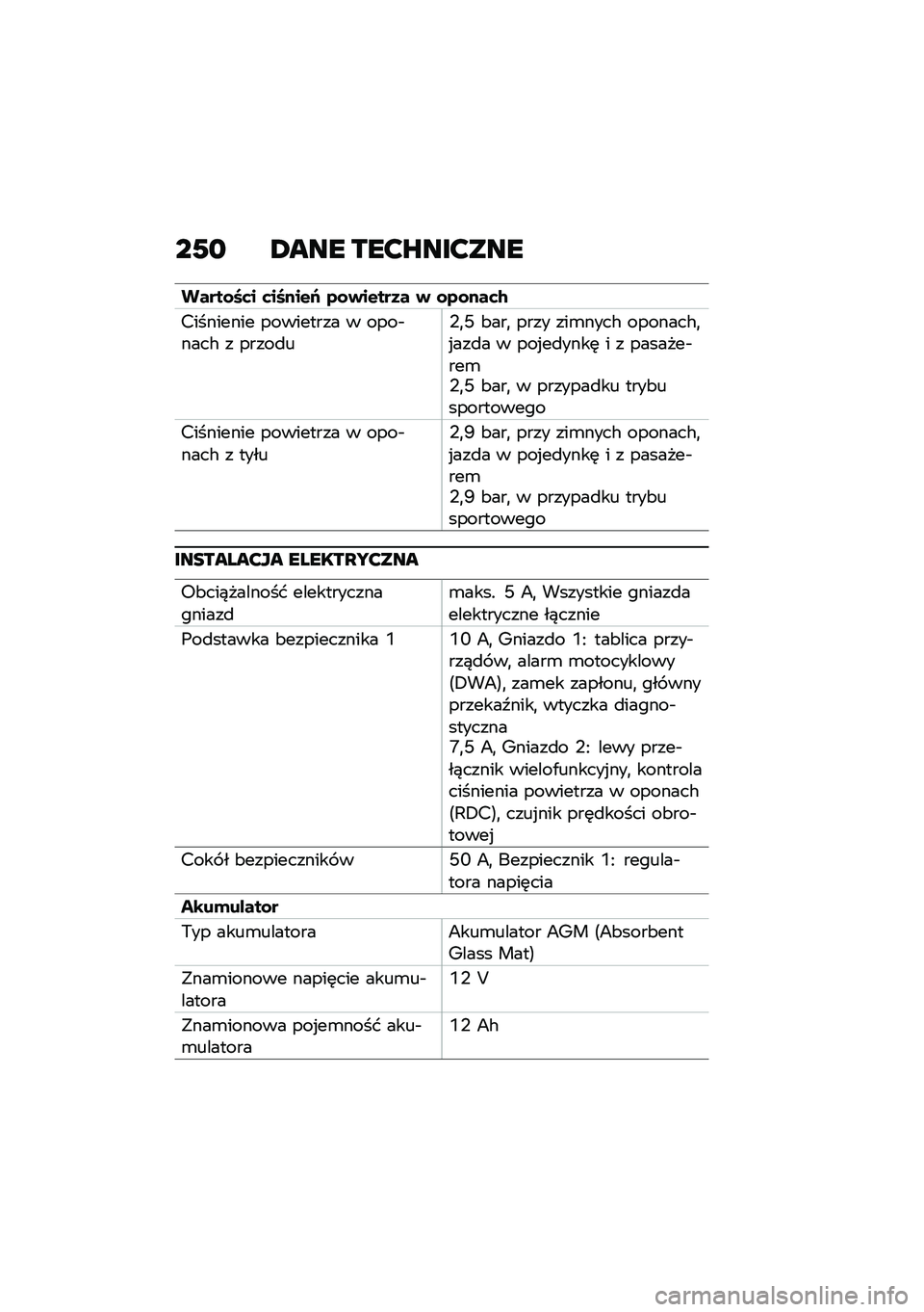 BMW MOTORRAD R 1250 RS 2021  Instrukcja obsługi (in Polish) �����\f�7�	� �	��7���$�5 �2�\f�)��$���1� �) �\f�2�\f���	�/
��������� ��������� � ����$����# � �����
��0�
�I �&���
 ���� ���\b����# �������