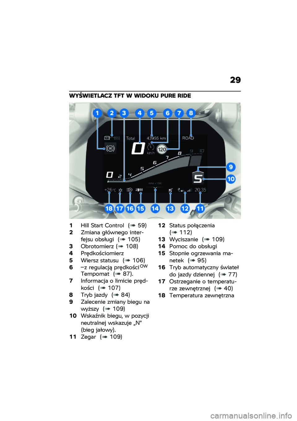 BMW MOTORRAD R 1250 RS 2021  Instrukcja obsługi (in Polish) �9�Z��� �2���� ������� �;�I�G�<�;�"�\b���� ��� ����� ������$�-��%�� ��&����� �;�T�P�I�<�=�5�&�����\b���� �;�T�P�R�<�?�(��	�
�������\b�����A��