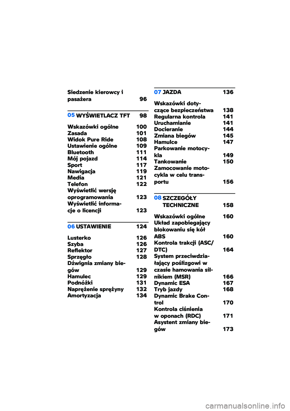 BMW MOTORRAD R 1250 RS 2021  Instrukcja obsługi (in Polish) �
�0��S�O�������?� ��J� �E�C
��(�$��.�%�:�$� �&�B�%�+�� �\f�
�
���(��9� �\f�
�\f���9�&�$ �@�4�� �K��9� �\f�
�C�M�(���:����� �&�B�%�+�� �\f�
�E��+�4���&�&��3 �\f�\
