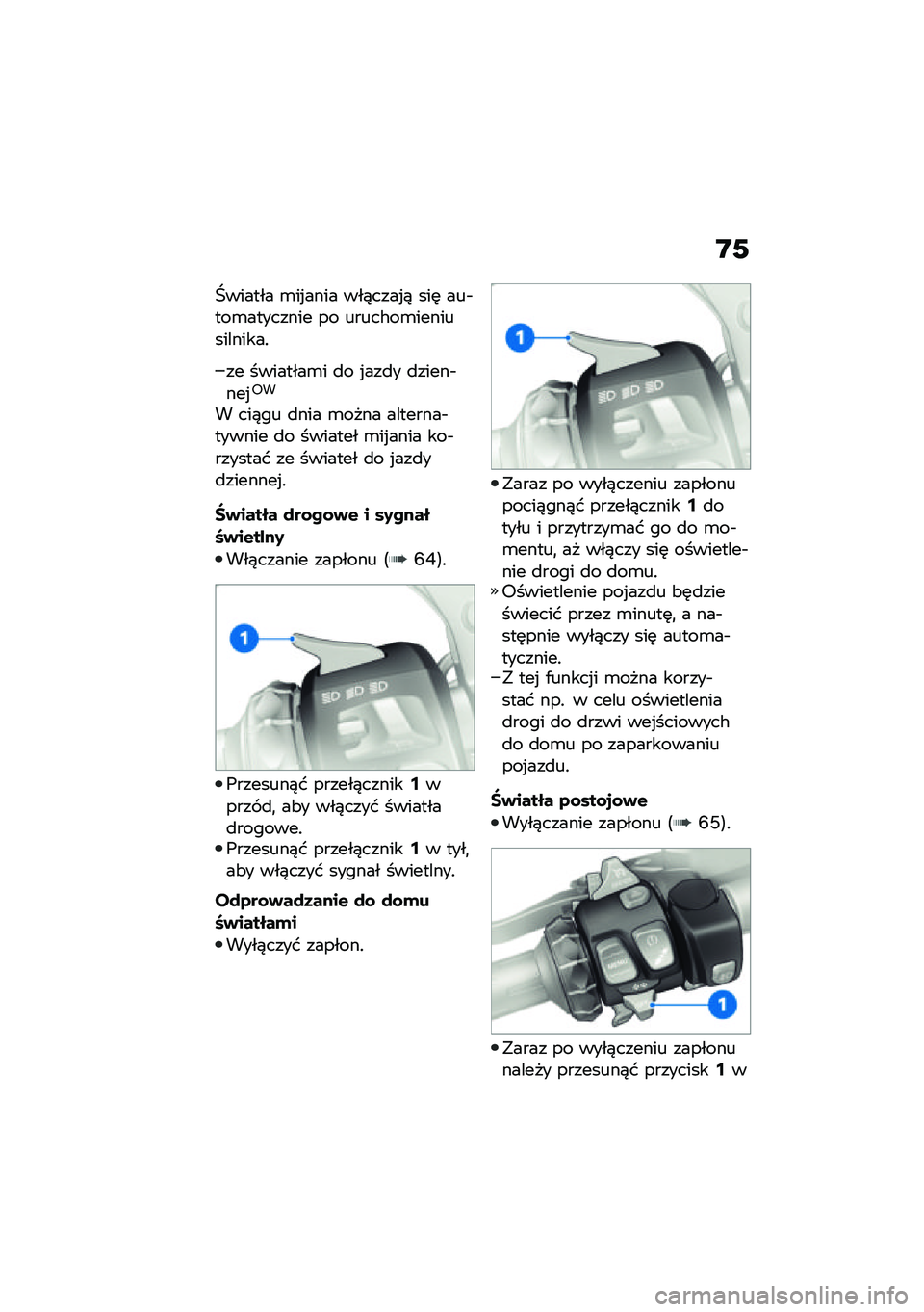 BMW MOTORRAD R 1250 RS 2021  Instrukcja obsługi (in Polish) �� ��������\b� �
� �%���
� �
�����$���%�5�
� ���)�� �
��� �\b���� ��������$������ �
� ������� �\b��%���� ���$������� �� �����