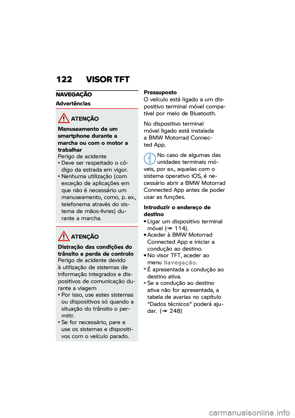 BMW MOTORRAD R 1250 RS 2021  Manual do condutor (in Portuguese) ��� �B�
��� �R�;�R
���B�����C�
���0���\b�3��!�
�	�
�������
�%�	��\f���	����\b� �� �\f����	��\b��7��� ��\f��	��\b� �	��	��!�7�	 ��\f �!�� � ���\b�