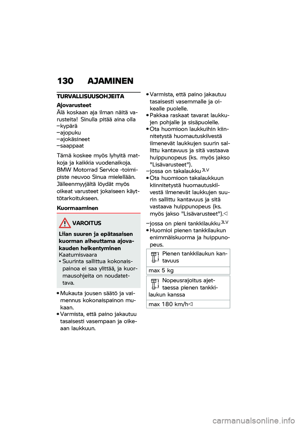 BMW MOTORRAD R 1250 RS 2021  Käsikirja (in Finnish) �\f�>�
 ��������
���C�)���������������
��
�����(�����
�;�
�	 �����
�
� �
��
 ��
��
� ��	���	 �\f�
������\b���
�Z �$����
�
�
 ����	�	 �
���