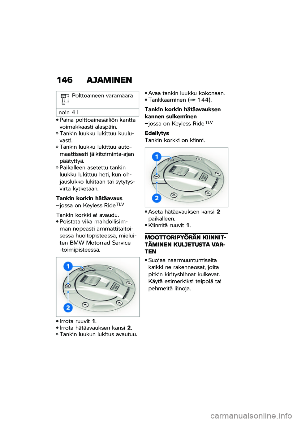 BMW MOTORRAD R 1250 RS 2021  Käsikirja (in Finnish) �\f��3 ��������
�)��
����
���\b�\b� �\f�
��
��	�	��	
���� �B �
�)�
���
 ���
����
���\b��	��
��!� ��
����
�\f����
���
�
��� �
�
�
���	�����
���