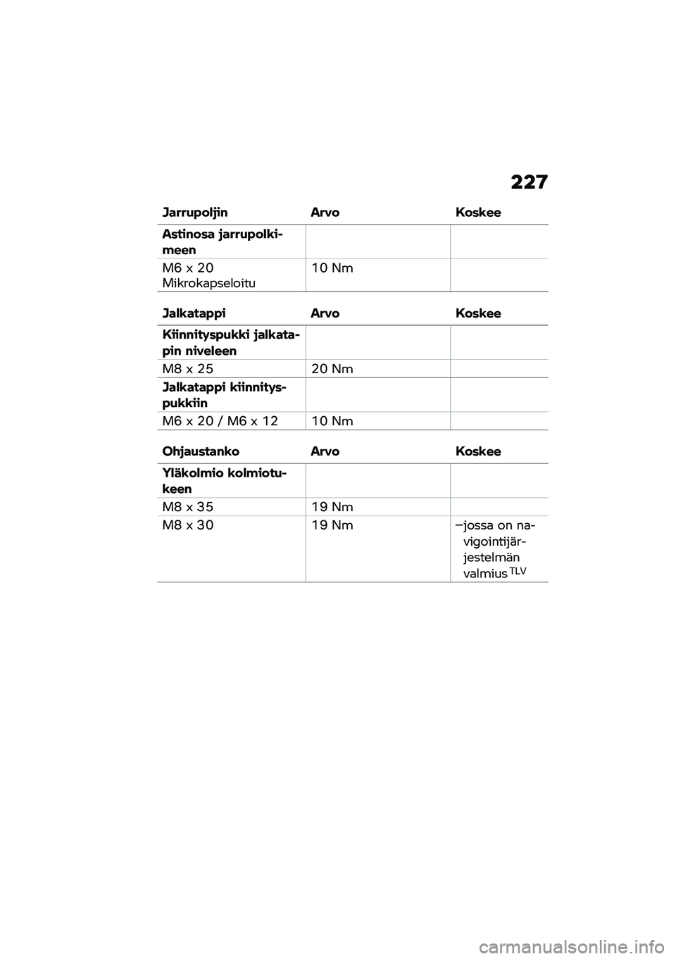BMW MOTORRAD R 1250 RS 2021  Käsikirja (in Finnish) ���9
�G����(�"��)�
��# ���� �,���\b��
�����#��� �
����(�"��)�\b�� �!���#
��D �T ��F�������
���\b�
�����K�F �+�
�G��)�\b����"�"� ���� �,���\b��
