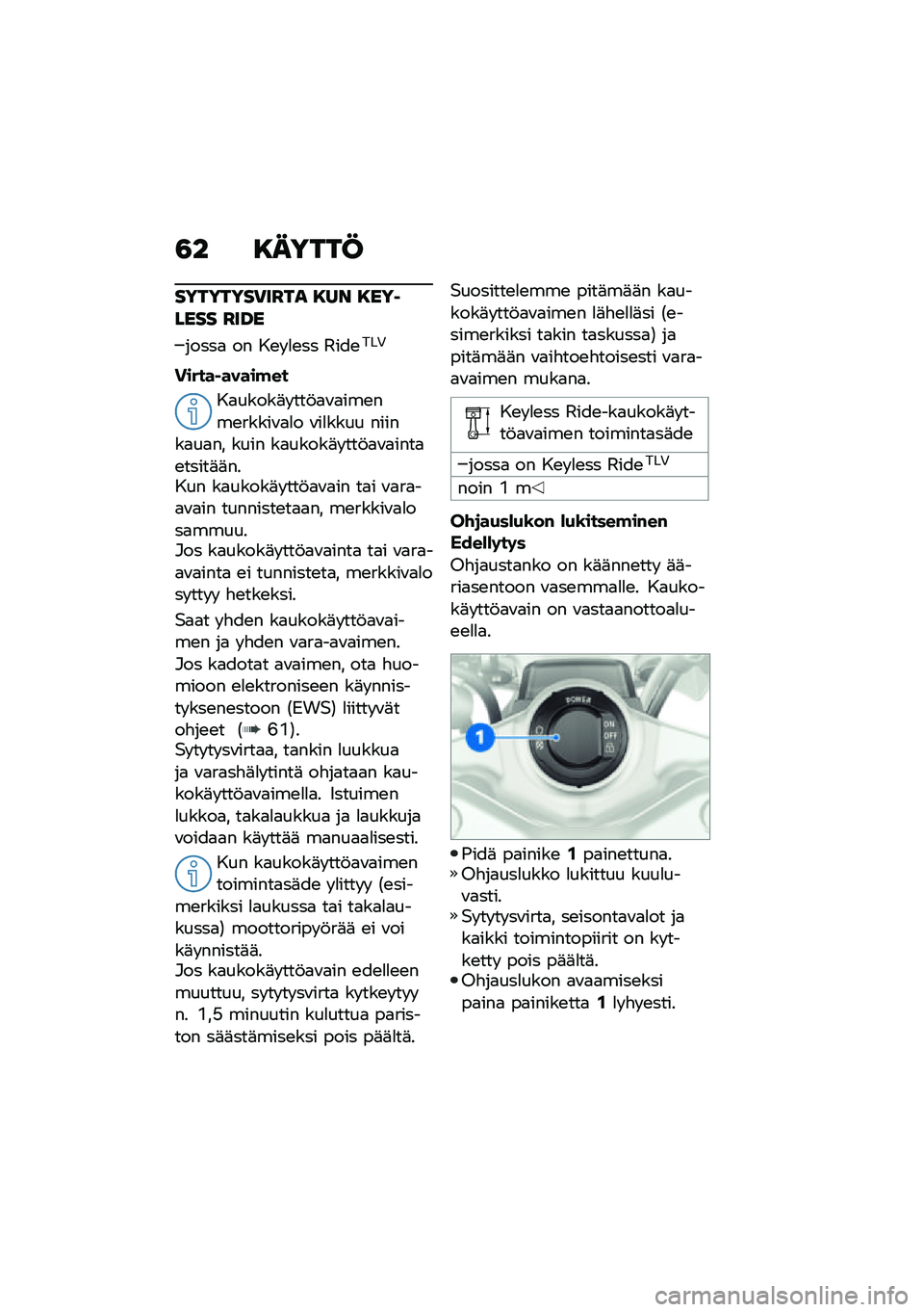 BMW MOTORRAD R 1250 RS 2021  Käsikirja (in Finnish) �3� �8�����@
��������)��C�� �8�� �8���1���� �C��G�
�����
 �� ��\b� �
�\b�� �1���\b���,
������ �����!��
��
�����	� ���!�
�\f�
���\b���\b���