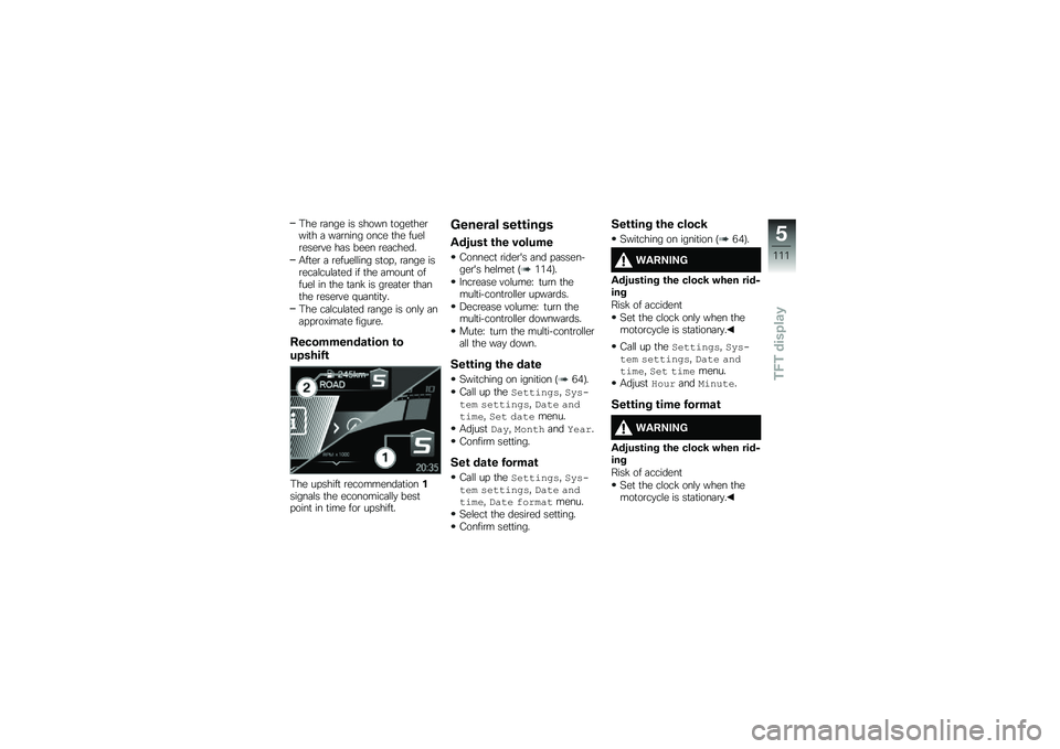 BMW MOTORRAD R 1250 RS 2018  Riders Manual (in English) �#�� �\b�	��� �� ����� �
����
���\b���
� �	 ��	�\b���� ���� �
�� ����\f�\b����\b�� ��	� ���� �\b��	�����
�.��
��\b �	 �\b�����\f�\f��� ��
�