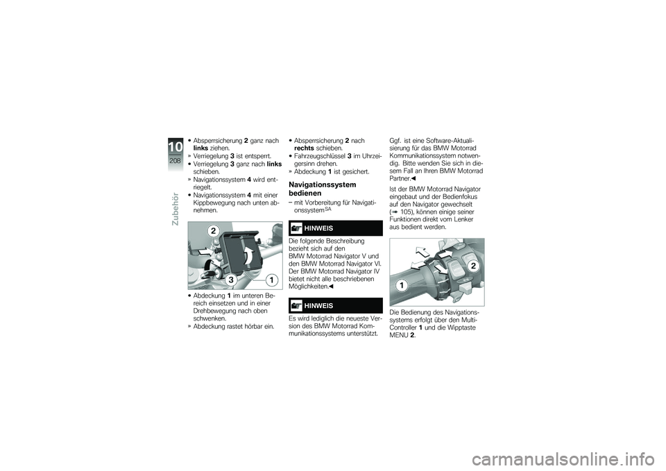 BMW MOTORRAD R 1250 RS 2018  Betriebsanleitung (in German) �9��	�=����	�������\b��!��\f�\b� �\b�\f�����	��������\b�
���������$��\b��&��	� ��\b��	�=�����
���������$��\b��&��\f�\b� �\b�\f�����	���	�