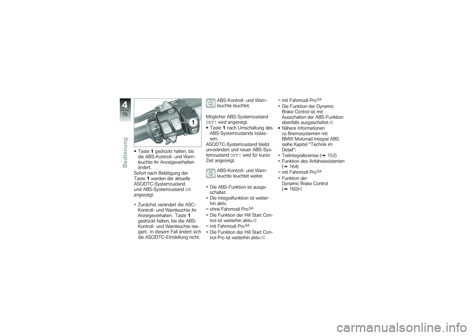 BMW MOTORRAD R 1250 RS 2018  Betriebsanleitung (in German) �,�\f�	����������!� ��\f�$���\b�
 ���	��� �9��
����\b����$�$� ��\b� ��\f��\b��$������ ��� �9�\b����������\f�$���\b�(�\b�����
�
����� �\b�\f