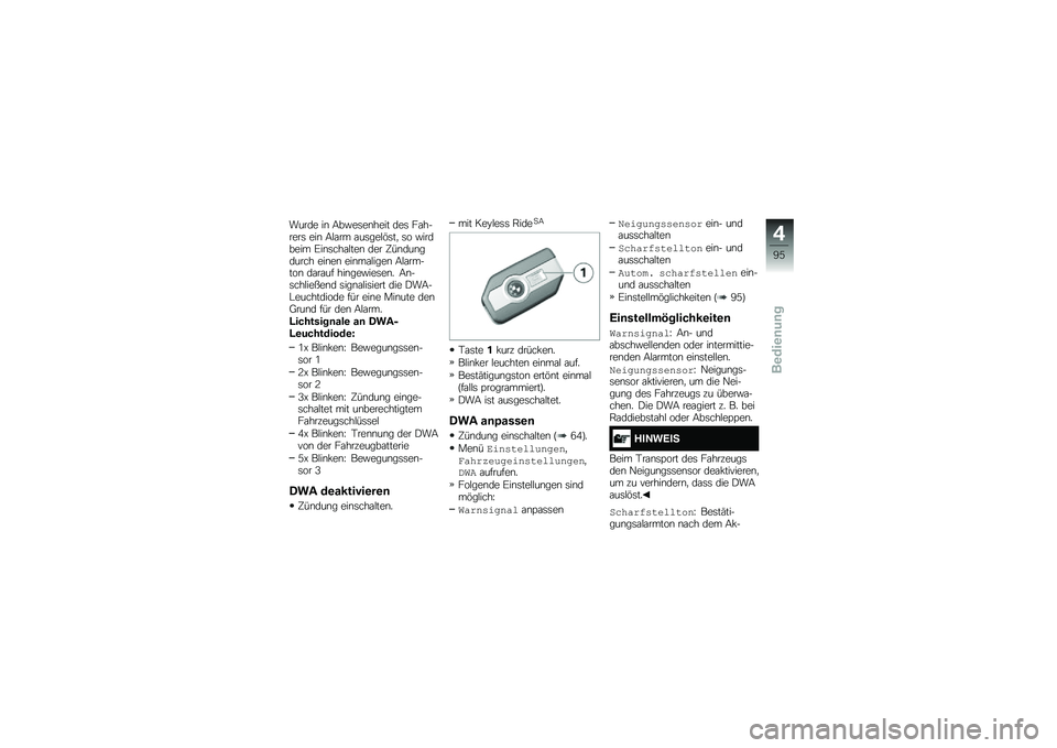 BMW MOTORRAD R 1250 RS 2018  Betriebsanleitung (in German) ����� ��\b �9��"��	��\b���� ���	 ��\f������	 ���\b �9�$�\f�� �\f��	���$�&�	��
 �	� �"������� �E��\b�	���\f�$���\b ��� �;��\b���\b������ ���\b��