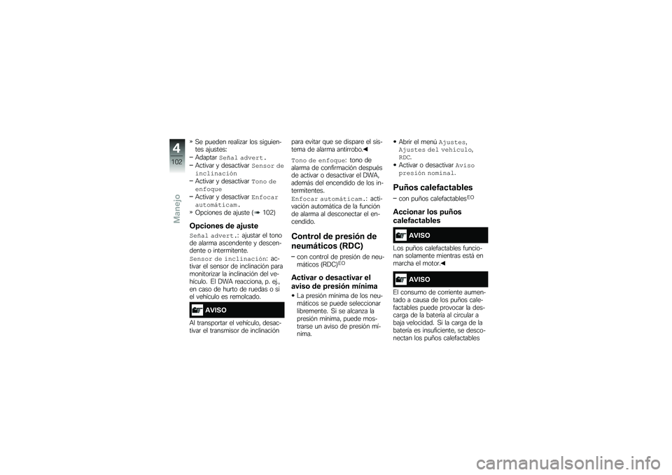 BMW MOTORRAD R 1250 RS 2018  Manual de instrucciones (in Spanish) �,� ��
���� �	����� ��	 ��� ���\b�
������� ��(�
�����F
�+������	�)��8�� �������
�+������	 � ����������	�)��	��\b� ����	����	�����