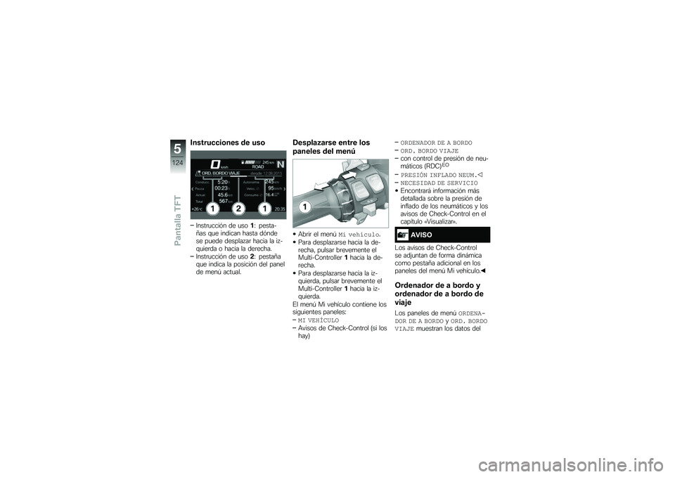 BMW MOTORRAD R 1250 RS 2018  Manual de instrucciones (in Spanish)           \b          \b
 :    	     &          F        C    \f                   &                      	              