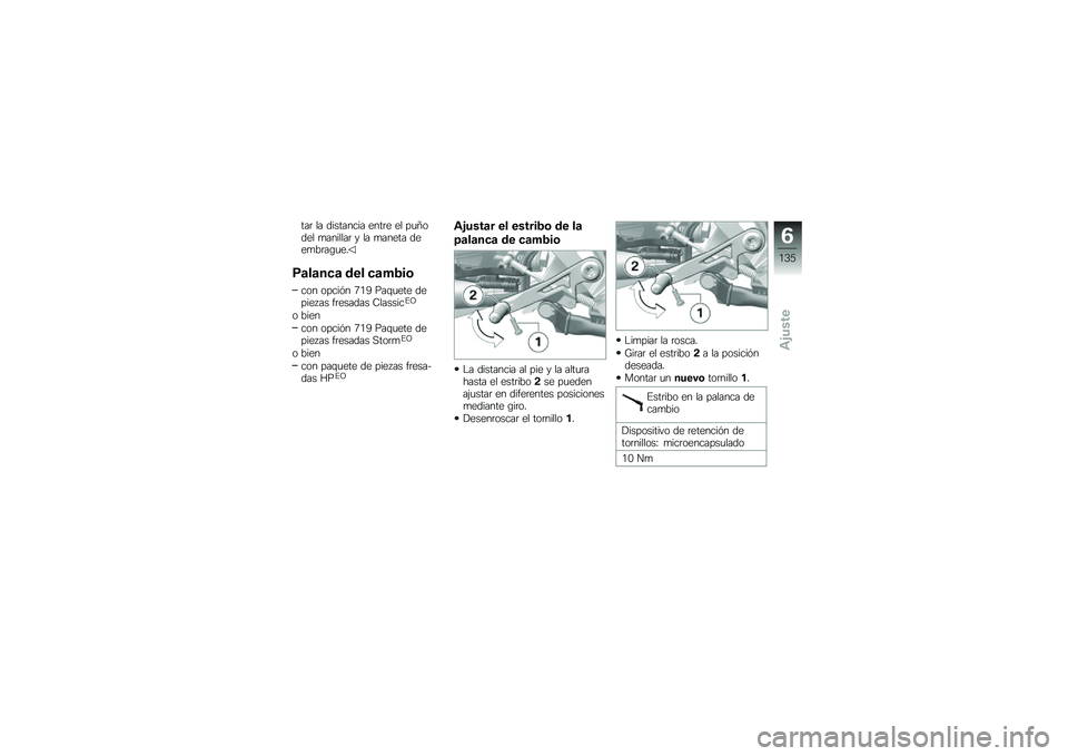 BMW MOTORRAD R 1250 RS 2018  Manual de instrucciones (in Spanish)    	                  	        C      
       	       
          
  	  \b   
 ) 	  	   	       	  4  \b
         &   3 / 1    \f   