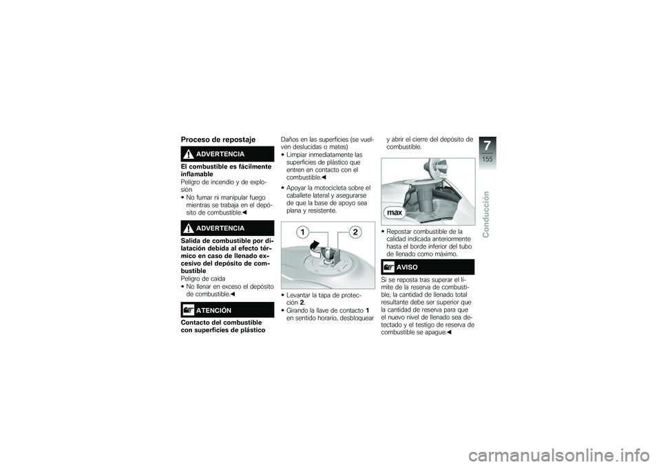 BMW MOTORRAD R 1250 RS 2018  Manual de instrucciones (in Spanish)  )  \b    \b       > \b   	 & 
 \f 1 " 6 : * 6 7 -  \f
 6    \b  4     4       3 B           3  	  	 4  
     \b 	                     )    