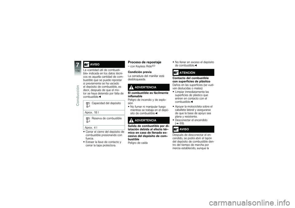BMW MOTORRAD R 1250 RS 2018  Manual de instrucciones (in Spanish)  \f "   9
 $   M          -          
          N                         *             \f                     
        