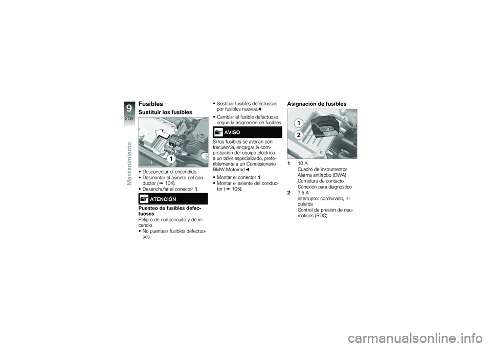 BMW MOTORRAD R 1250 RS 2018  Manual de instrucciones (in Spanish)  +    4   
            \b   3    4   
 !          	              
 !   
     	                          	  ? / . 0 @ 
 !    