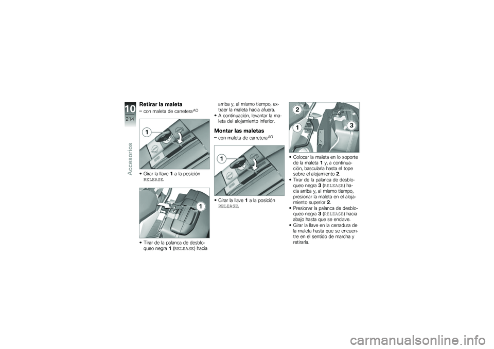 BMW MOTORRAD R 1250 RS 2018  Manual de instrucciones (in Spanish) �:�����	� ��	 ��	����	
��� �
����� �� ���	�	����	��+�B
�W��	��	 �� ������� �� �������&��.�*��*�#�)�*�
�;��	��	 �� �� ������� �� �����