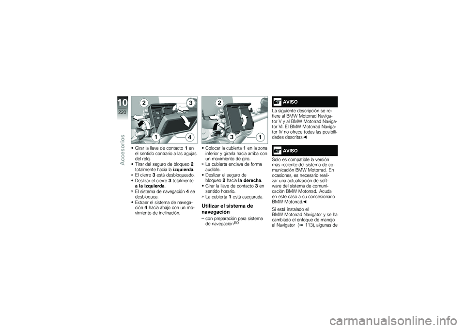 BMW MOTORRAD R 1250 RS 2018  Manual de instrucciones (in Spanish) �W��	��	 �� ����� �� ������������� ������� �����	��	�� � ��� ��\b�
�(����� �	����(�
�;��	��	 ��� ���\b�
�	� �� ����\f�
���!�����