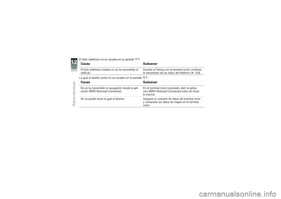 BMW MOTORRAD R 1250 RS 2018  Manual de instrucciones (in Spanish) �%� ������ ������&���� �� �� ����
���� � �� �� �������� �;�6�;�
�-�	���	���4��	��	�
�%� ������ ������&���� ������� �� �� �� 