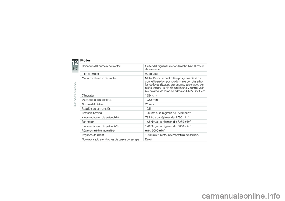 BMW MOTORRAD R 1250 RS 2018  Manual de instrucciones (in Spanish) �
�\b��\b�
�K�������&� ��� ��-�
��	� ��� �
����	�7�#�	���	 ��� ���\b�a��C�� �����	���	 ���	���� ���(� �� �
����	�� ��	�	���\f�
�
�;��� �� 