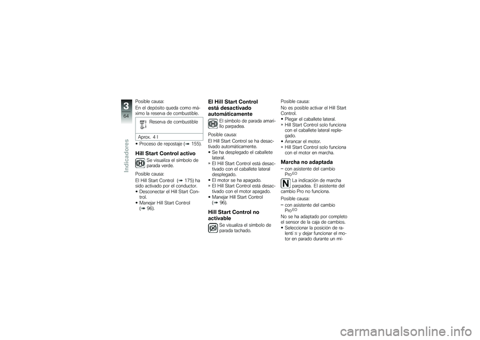 BMW MOTORRAD R 1250 RS 2018  Manual de instrucciones (in Spanish) ������� ���
���F
�%� �� ����&���� �\f�
��� ���
� �
�#��)��
� �� �	����	�� �� ���
��
�������
�<����	�� �� ���
��
������
�+��	��)� �0 