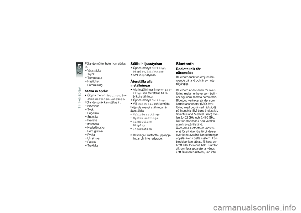 BMW MOTORRAD R 1250 RS 2018  Instruktionsbok (in Swedish) �3���$�\b��
� ����������� ��\b� �
�����\b�
���
�:���
������\b
�5�� ��
�5���%���\b���
�;�\b�
������
�3���"�������
�8�\f���� �
� ��/���
�