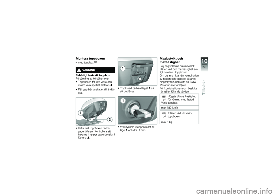 BMW MOTORRAD R 1250 RS 2018  Instruktionsbok (in Swedish) ��\b��\f�
�� �\f�\b�/�/��\b�G�
�
���
 ��\f�%�%�"�\f�F�5�"�
��"�;�<��<�=
�.�
����\f�
� �\f ����\f���\f�\f �\f�\b�/�/��\b�G
�3���
������ �\b� ����
���������
�5�