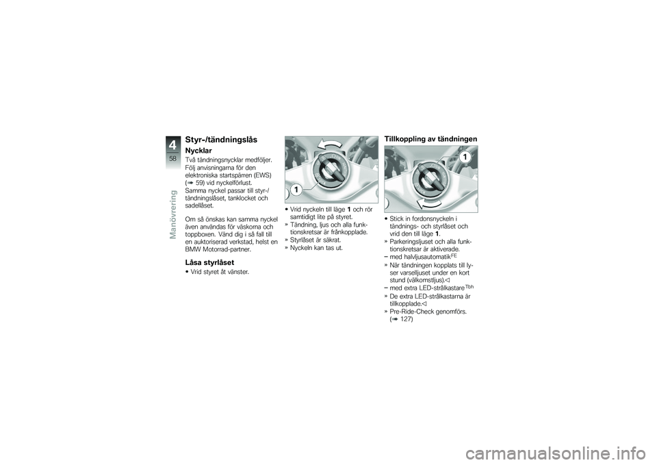 BMW MOTORRAD R 1250 RS 2018  Instruktionsbok (in Swedish) �8�\f�0��$�A�\f�����
�� ����
�<�0�����
�5�� ����
�����
�� ����\b� ���
����$���
�3���$ �\b����
�����\b���\b ��� �
���������\f���
��\b �
��