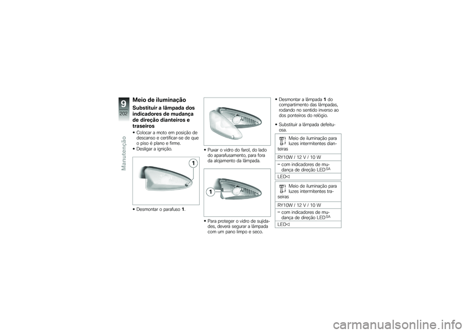 BMW MOTORRAD R 1250 RS 2018  Manual do condutor (in Portuguese) ����
 �	� ������\b�\f���

���;������� �\f ��R��6�\f�	�\f �	�
�
��\b�	���\f�	�
��� �	� ���	�\f�\b��\f
�	� �	������
 �	��\f�\b�����
� �
���\f�����
�
