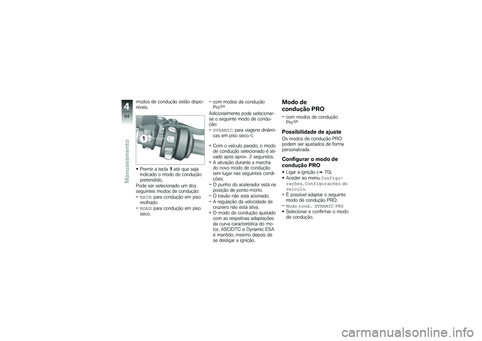 BMW MOTORRAD R 1250 RS 2018  Manual do condutor (in Portuguese) �����\b ��
 ������!�(� �
�\b��(� ���\b�
������
��\b�
�%��
��� � ��
����%���* � ��
 �\b�
�2��������� � ���� ��
 ������!�(��
��
��
������
�
