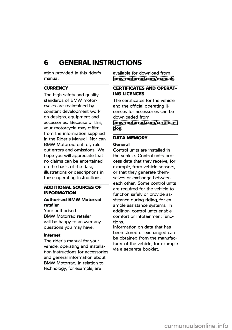 BMW MOTORRAD R NINE T 2021  Riders Manual (in English) �5 ������� ������������
�	�
��� ��\b������ �� �
��� �\b����\b����	���	�\f�
��������
�*�� ���� ��	���
�
 �	�� �/��	�\f��
�
��
�	���	�\