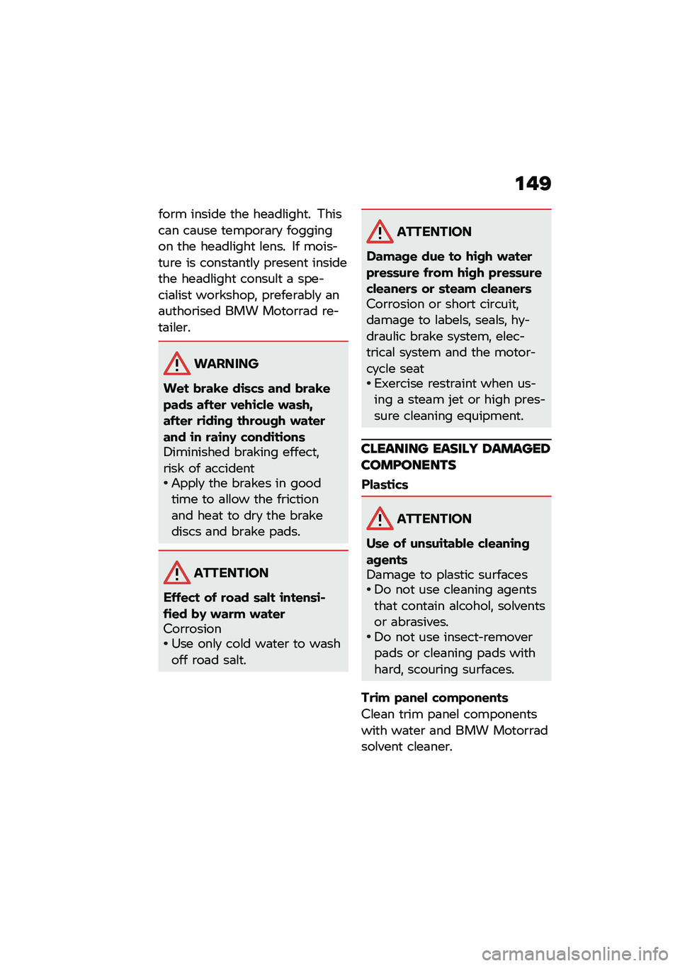 BMW MOTORRAD R NINE T 2021  Riders Manual (in English) �\f�&�?
���\b� ������ �
�� ���	��\f����
� �*�����	� ��	��� �
�����\b�	�\b�
 ��������� �
�� ���	��\f����
 �\f���� �� ����� �
��\b� �� ���