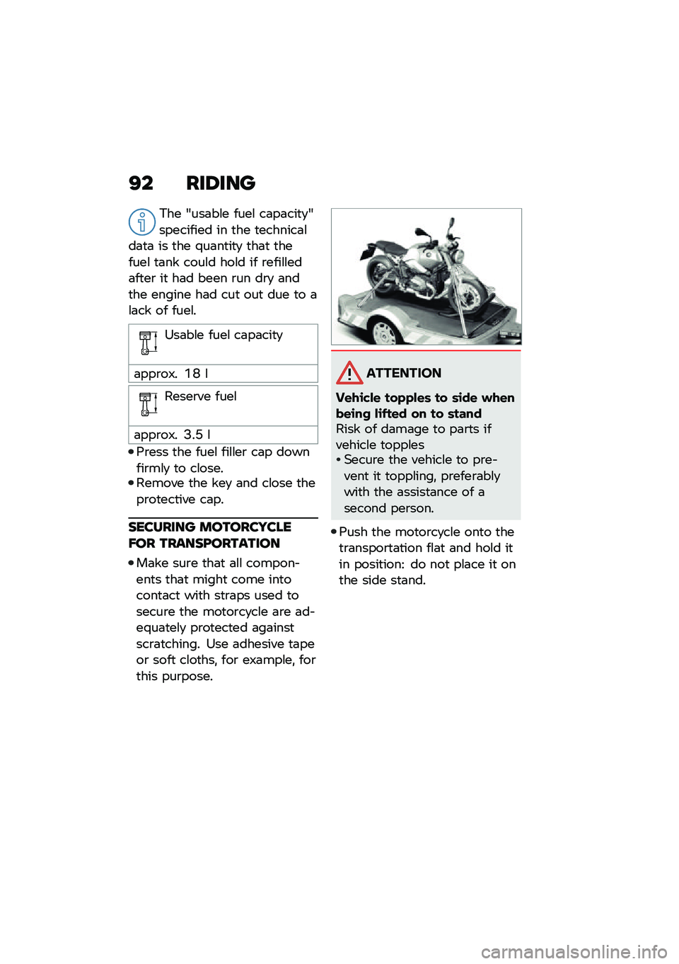 BMW MOTORRAD R NINE T 2021  Riders Manual (in English) �?� ���8���
�*�� �S���	��\f� ����\f ��	��	���
�
�S��������� �� �
�� �
�������	�\f��	�
�	 �� �
�� �/��	��
��
�
 �
��	�
 �
������\f �
�	�� ����\f