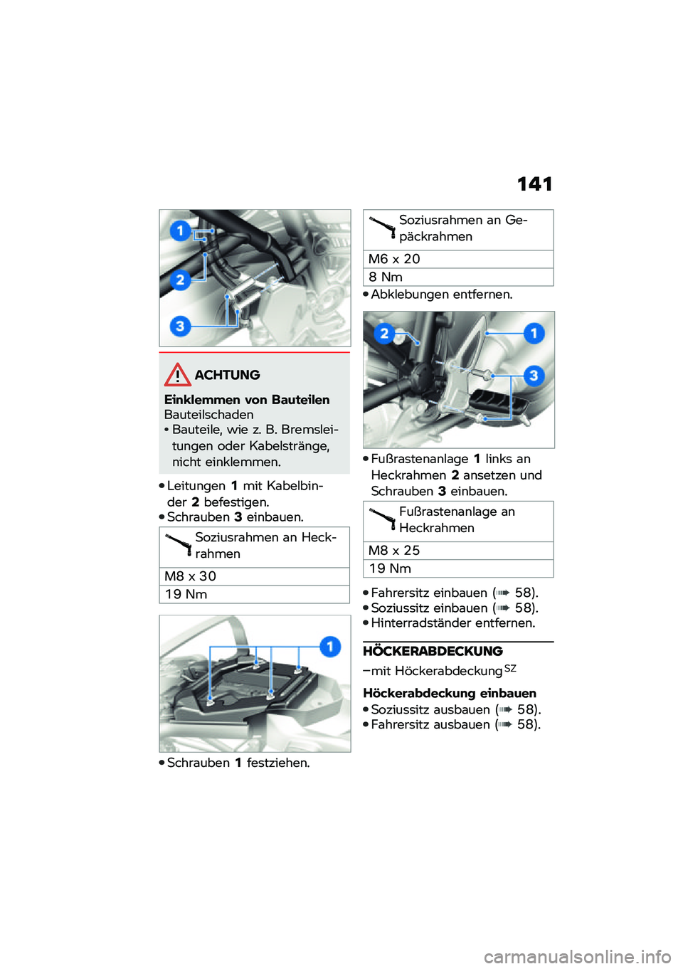 BMW MOTORRAD R NINE T 2021  Betriebsanleitung (in German) �\f��\f
�������
���
�D���"�"��
 �,� �
 �	�\f��
�����
��\f�����#�	���\f���\b��\f�����#��
 �!�� �� �� �����	�#���$���\b���\b ���� ��\f���#�	���(