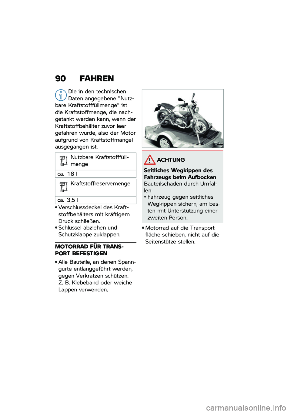 BMW MOTORRAD R NINE T 2021  Betriebsanleitung (in German) �@�
 �I�����
�)�� ��\b ���\b �����\b��	����\b�)�\f���\b �\f�\b�������\b� �W�2����$��\f�� ���\f���	�������#�#���\b���W ��	���� ���\f���	�����