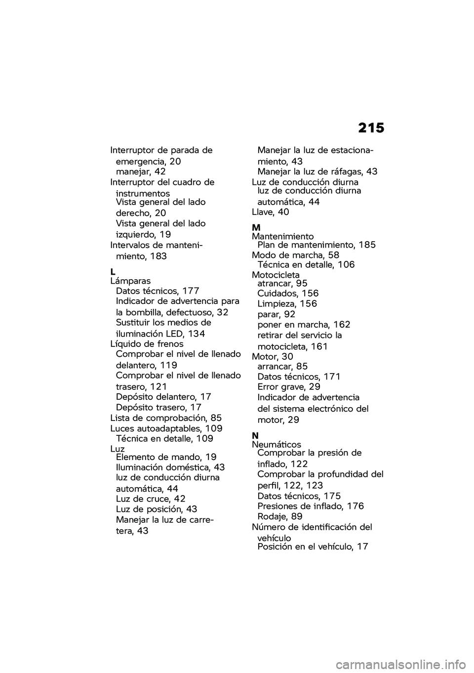 BMW MOTORRAD R NINE T 2021  Manual de instrucciones (in Spanish) ��
�/
�3����	�	�
����	 �� ���	��� ����
��	�\b������" �.�R�
����(��	�" �H�.�3����	�	�
����	 ��� ��
���	� �������	�
�
������T���� �\b����	�� �