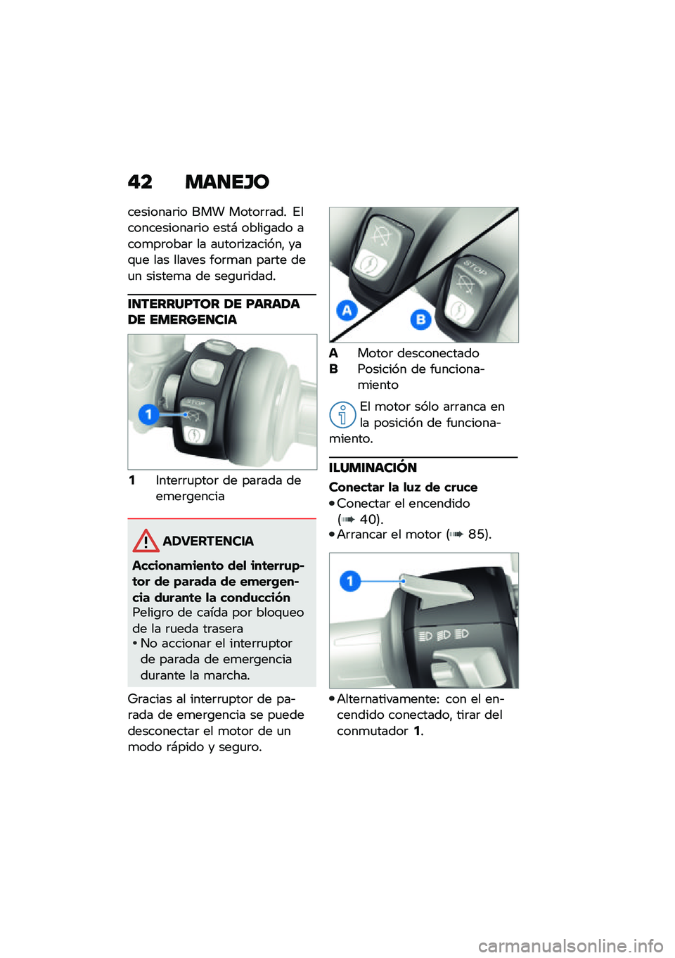BMW MOTORRAD R NINE T 2021  Manual de instrucciones (in Spanish) �"� ���
��G�
��������	�� ��� �����	�	��� �%������������	�� ����# �����\b��� ����
��	����	 �� ��
���	�� ������" ���\f�
� ��� ���