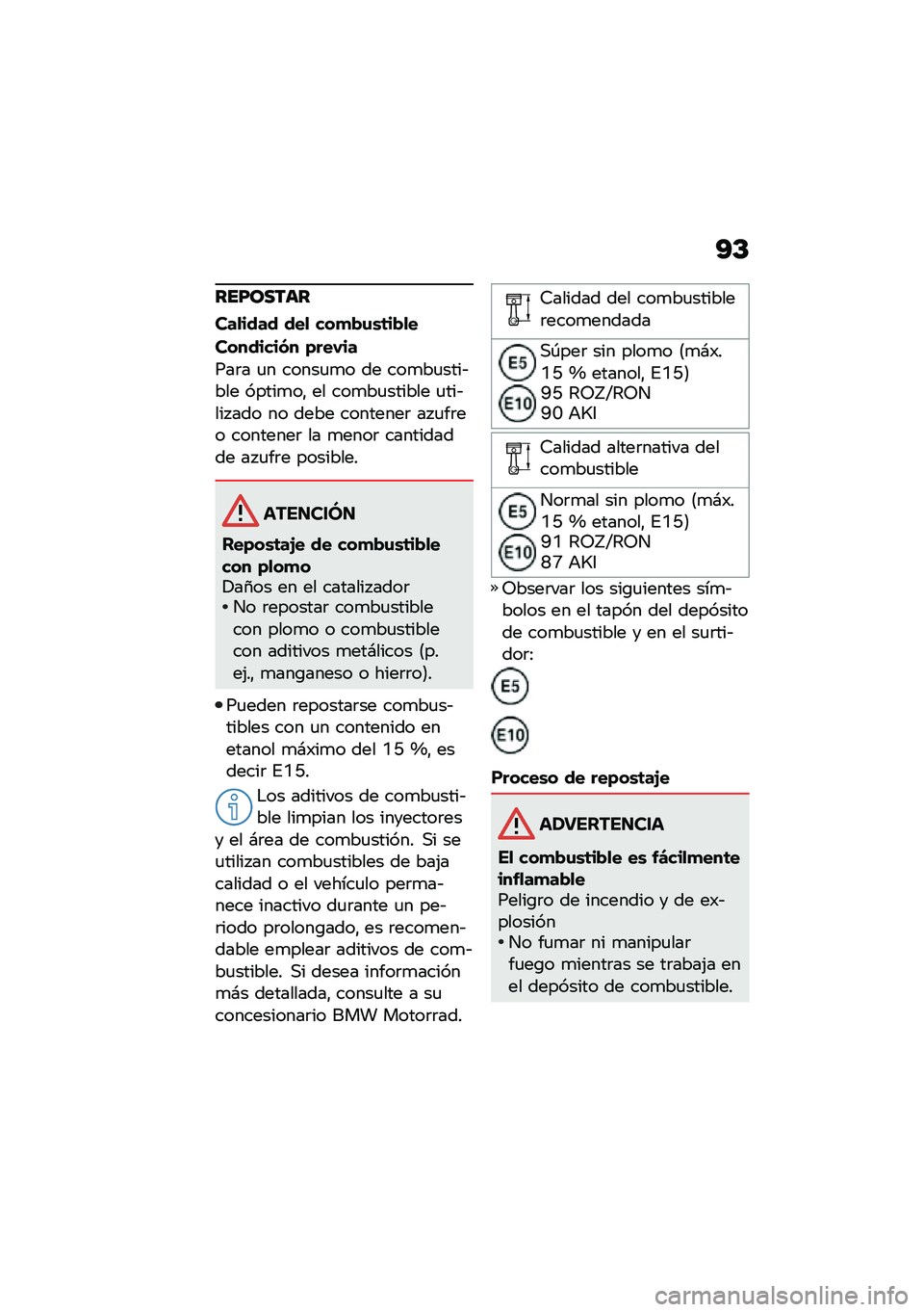 BMW MOTORRAD R NINE T 2021  Manual de instrucciones (in Spanish) �A�D
���F�����
���
���� ���
 ���
�!�\f�\b�	��!�
�
��������� �)���,��
���	� �
� �����
�
� �� ���
��
����&��� �����
��" �� ���
��
�����