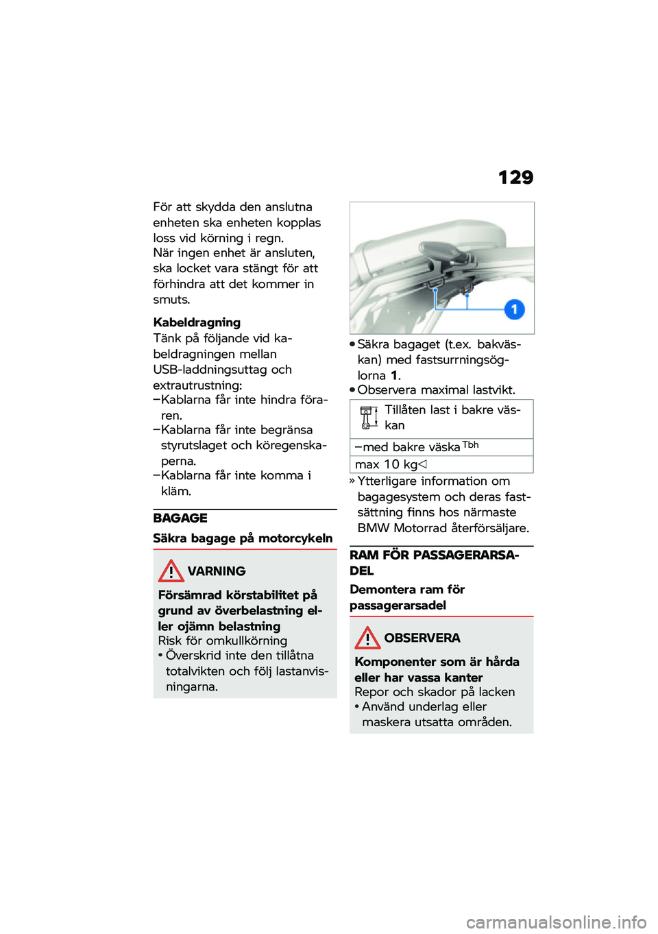 BMW MOTORRAD R NINE T 2021  Instruktionsbok (in Swedish) ���C
�,�� �\b�� �
��!�
�
�\b �
�� �\b��
�����\b������� �
��\b ������� ��\f�%�%��\b�
��\f�
�
 ���
 ������� � ������8�� ����� ����� �� �\b��