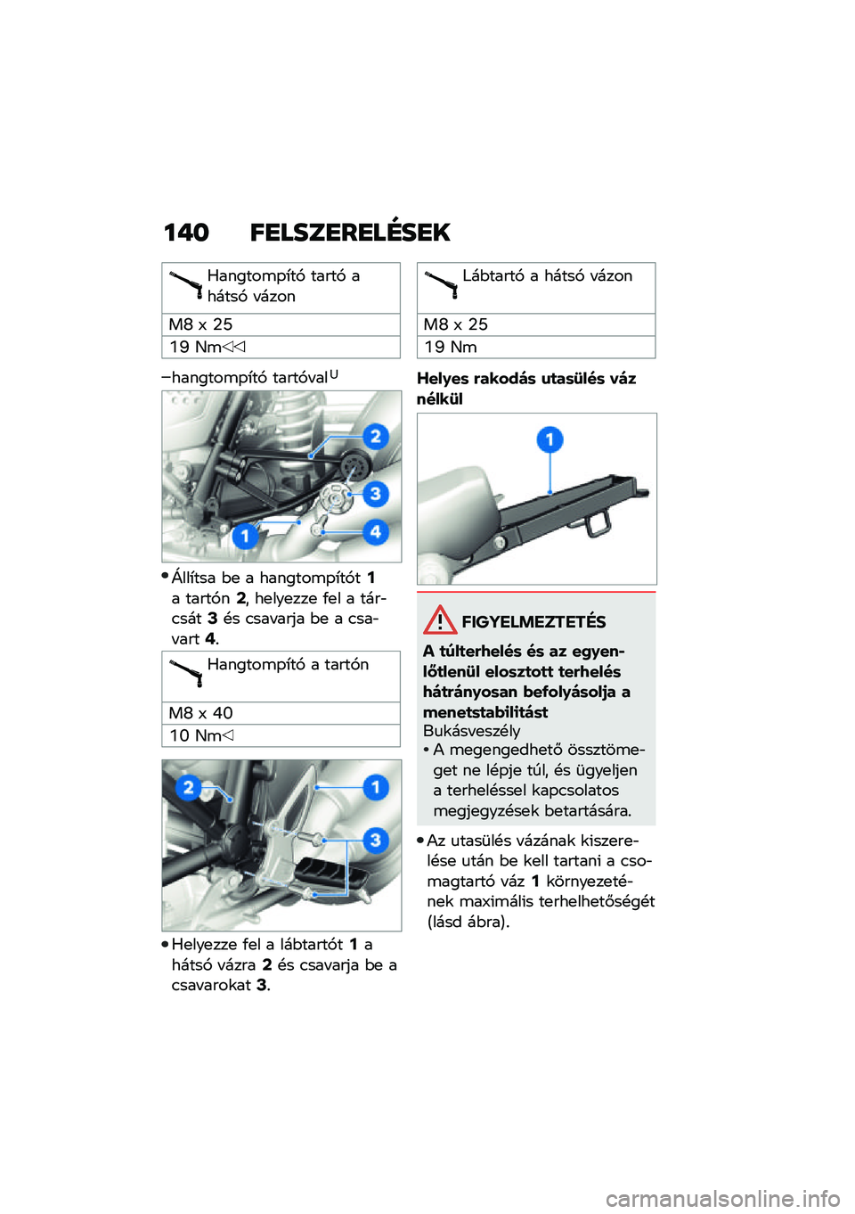 BMW MOTORRAD R NINE T 2021  Kezelési útmutató (in Hungarian) ��+� ��
����
��
��E��
�
�0������\b�-�*��, �����, ������, � ����
��U �; �2�[
�P�W �D�\b
�������\b�-�*��, �����,� ���<
�^���*��� �$�
 � �������\b�-