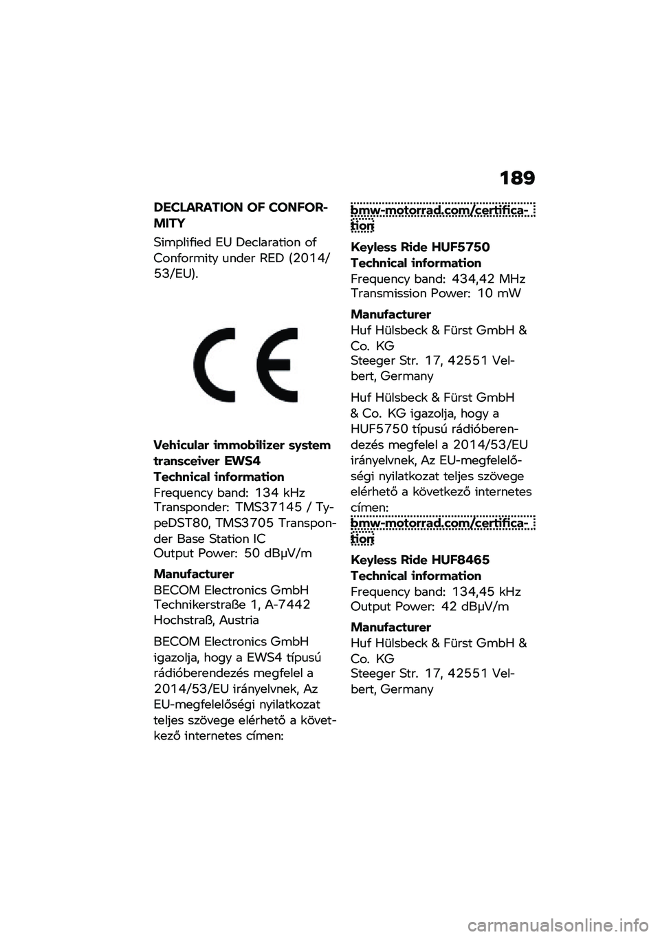 BMW MOTORRAD R NINE T 2021  Kezelési útmutató (in Hungarian) ��H�J
�R��Q� ��S����X�V �X� �Q�X�V��X�S�*�!���
�5�(�\b�-��(�/�(�
� �7�< �>�
�.������(�� ��/�=���/���\b�(�� �
���
� �@�7�> �A�2�N�P�Y�]�[�J�]�7�<�B�%
���7�
��\f���& �